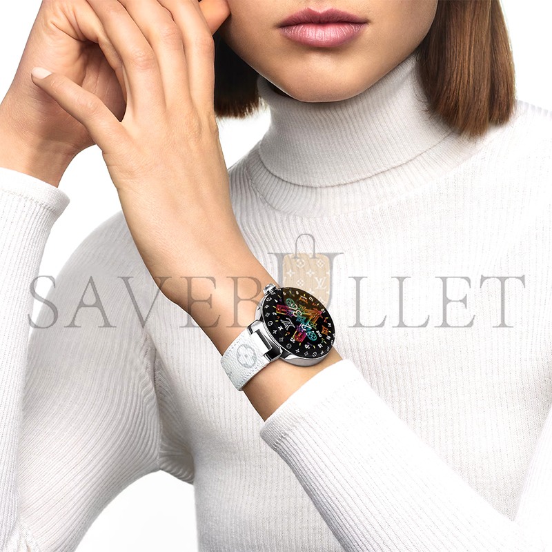 LOUIS VUITTON TAMBOUR HORIZON LIGHT UP CONNECTED WATCH QAD00B